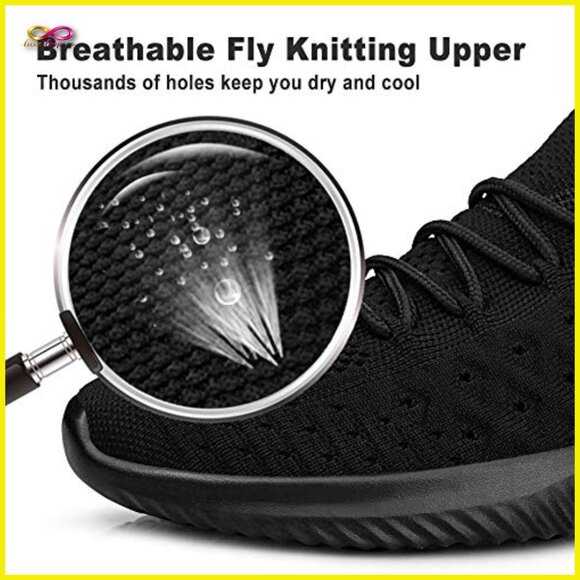 Lightweight Slip On Sneakers Breathable Running Shoes Comfortable Athletic main image 5